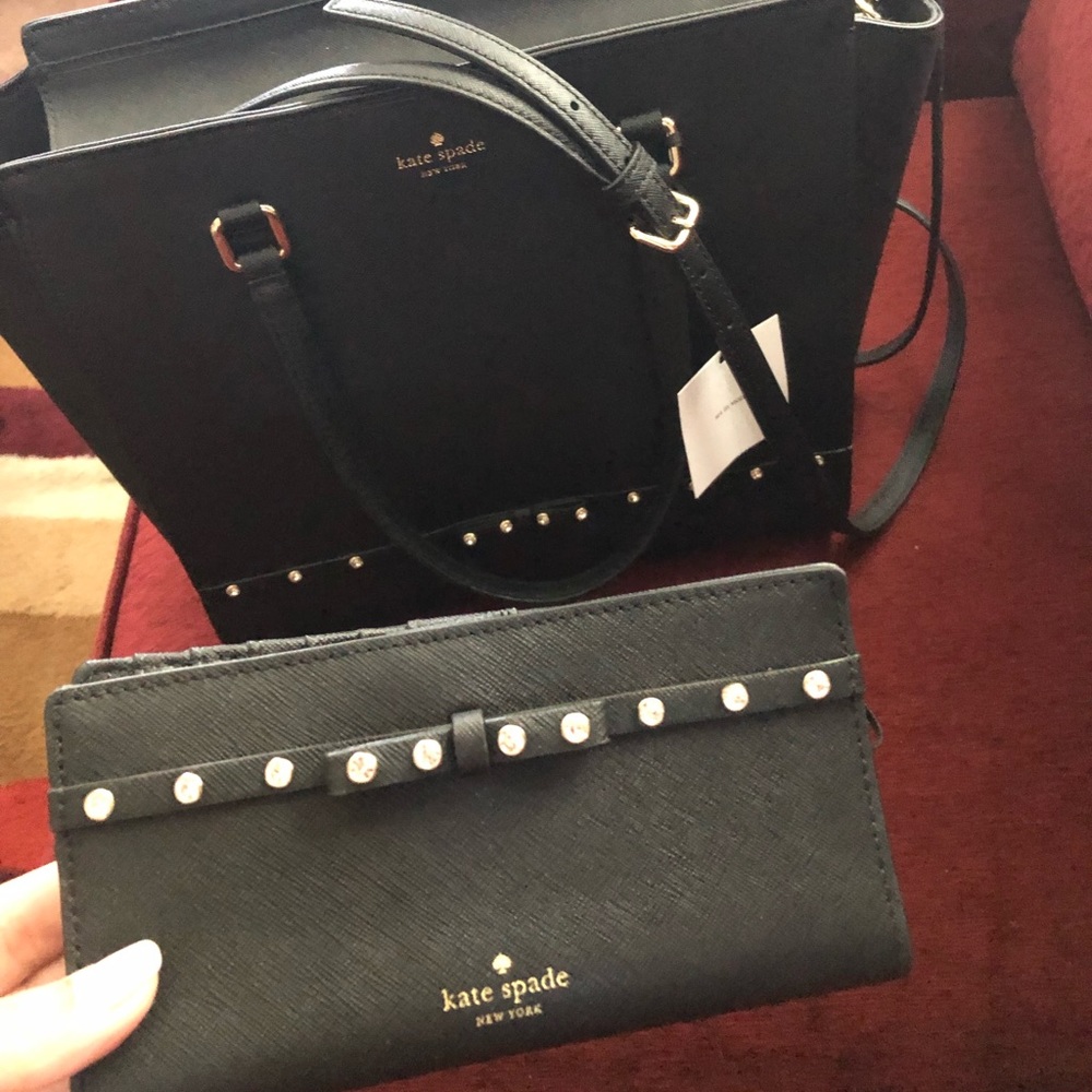 Kate Spade Tote WITH Matching Wallet